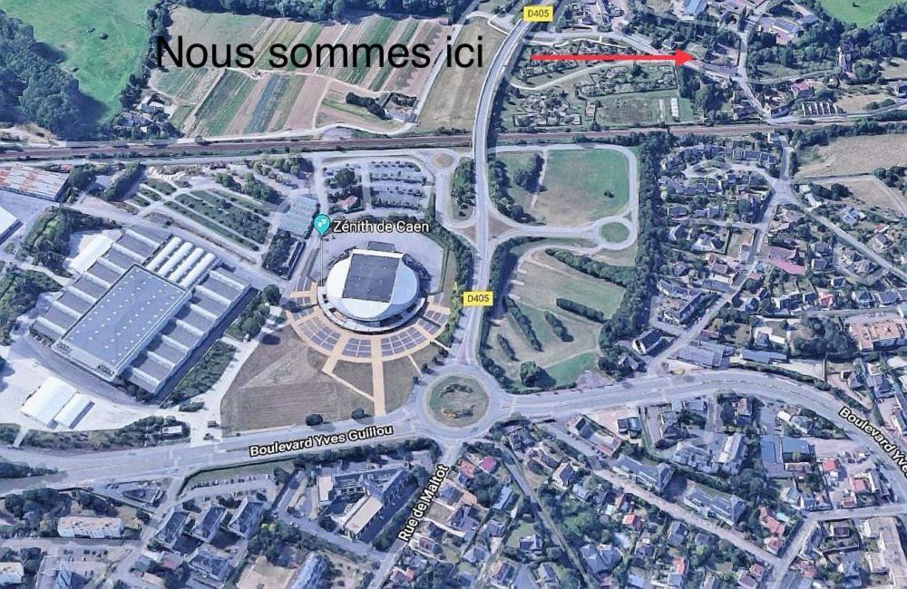L'Orne Villa ก็อง ภายนอก รูปภาพ